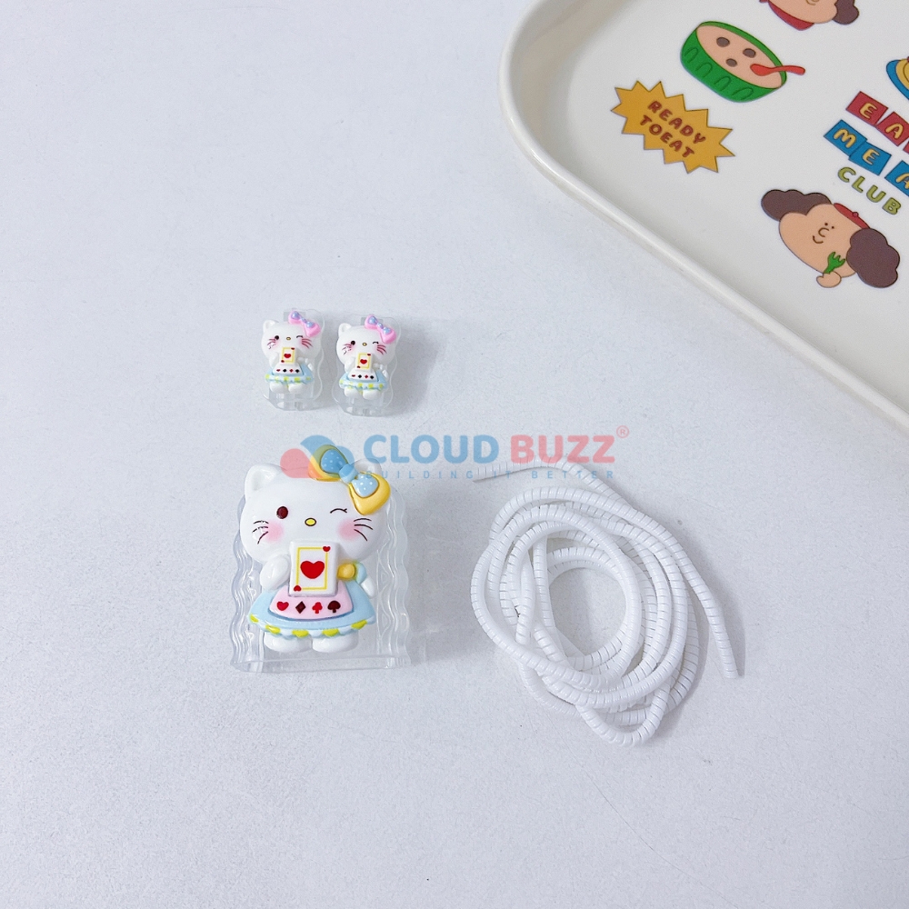 3D Cute Cartoon Doll TPU (Soft) (20W) Charger Case - view 3