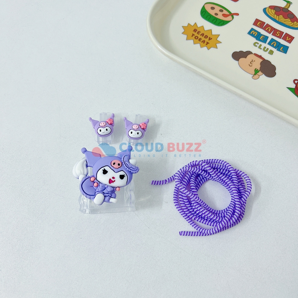 3D Cute Cartoon Doll TPU (Soft) (20W) Charger Case - view 7