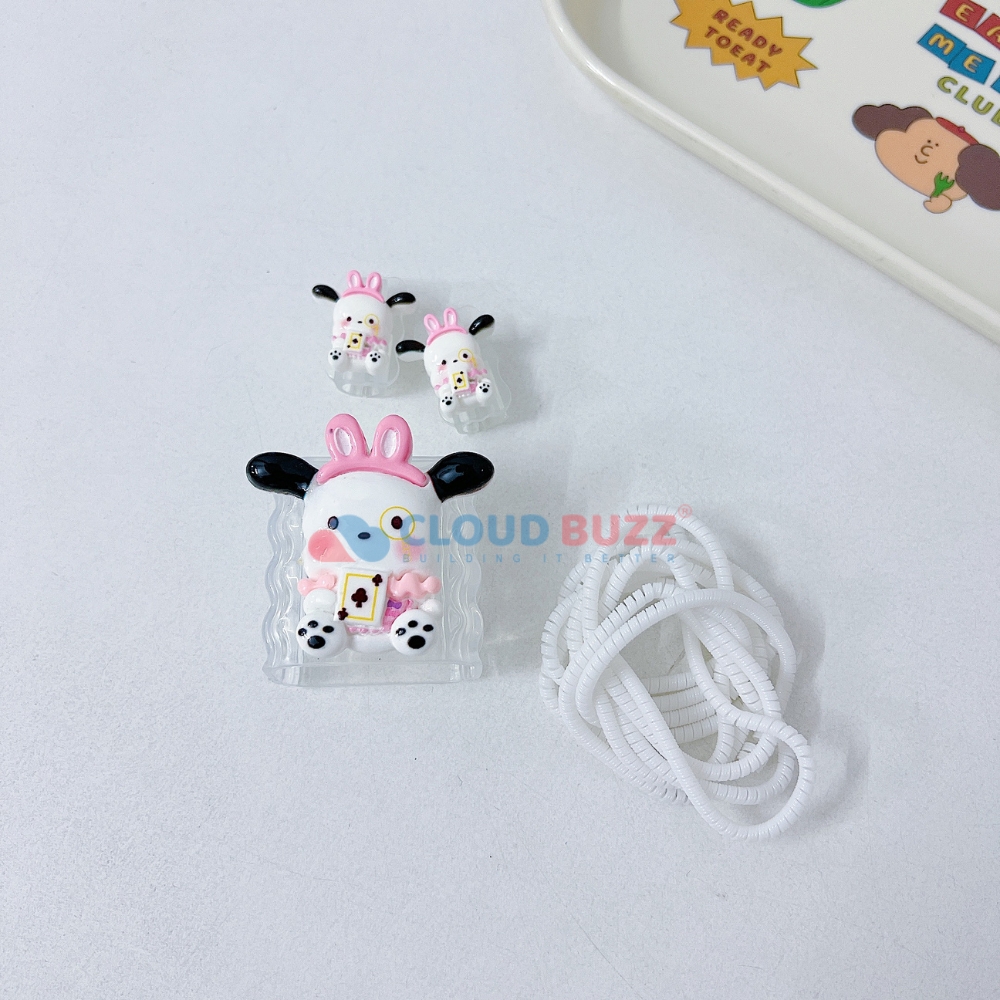 3D Cute Cartoon Doll TPU (Soft) (20W) Charger Case - view 9