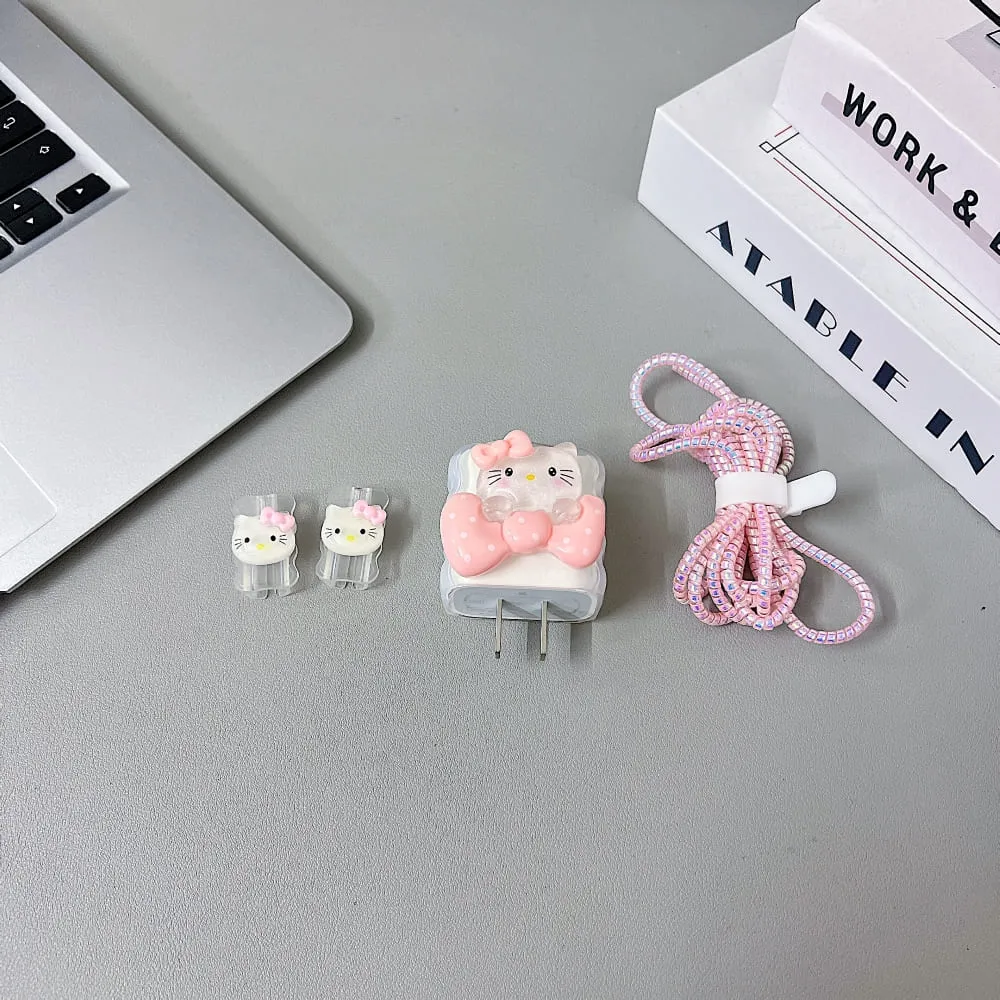 3D Cute Cartoon 20W Charger Case - view 6
