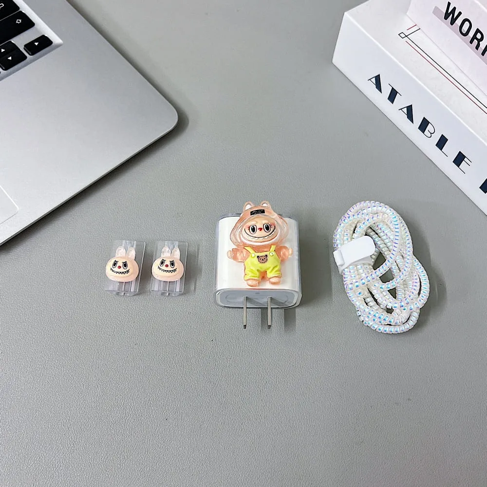 3D Cute Cartoon 20W Charger Case - view 7