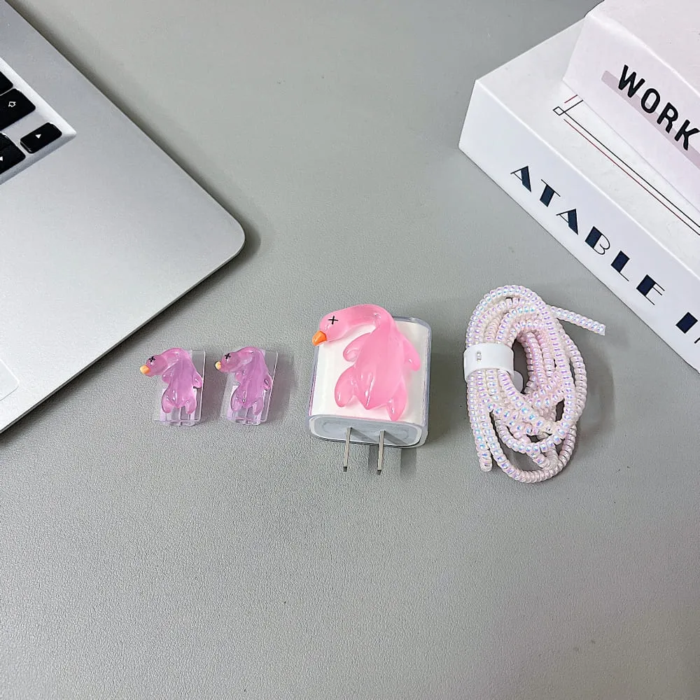 3D Cute Cartoon 20W Charger Case - view 5