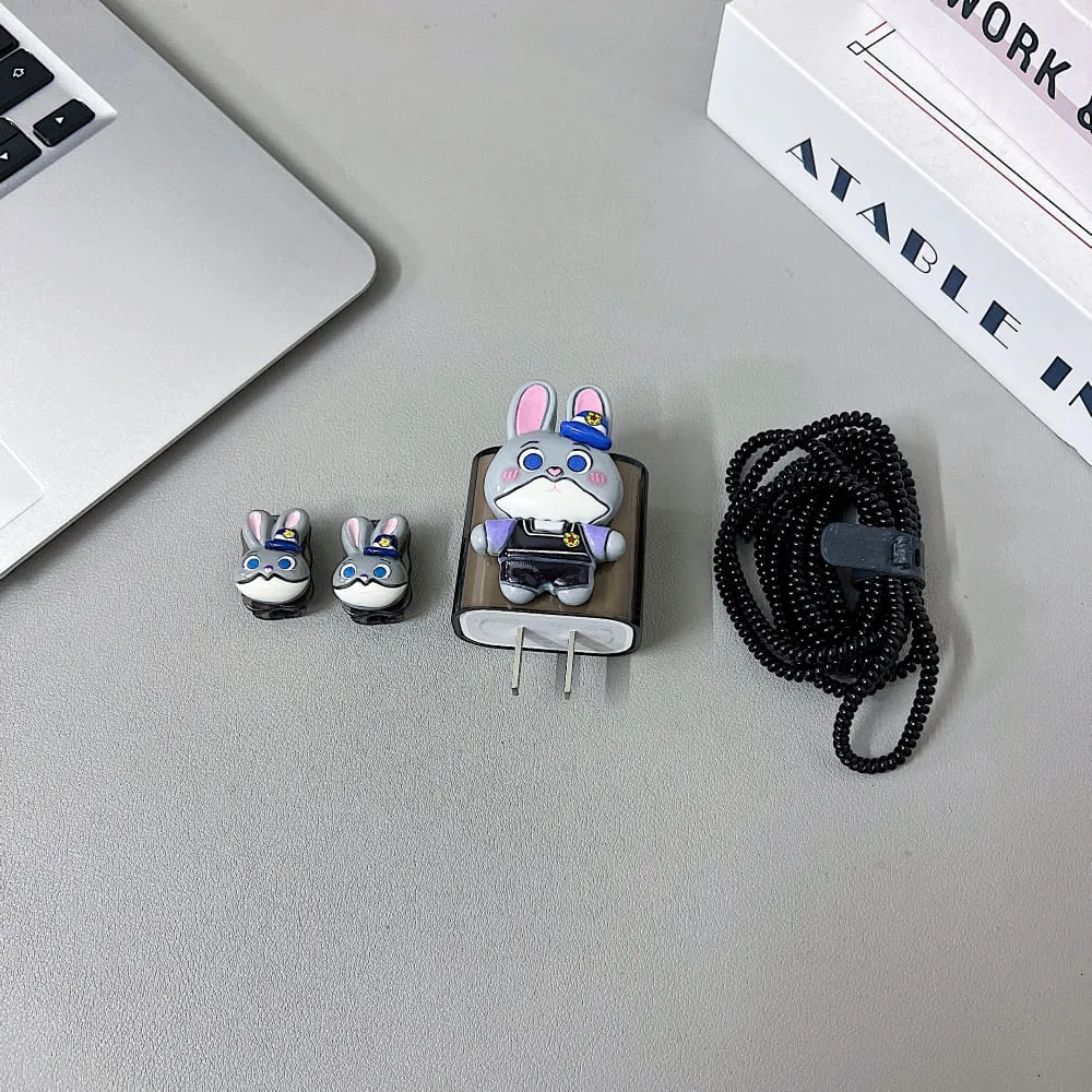 3D Cute Cartoon 20W Charger Case - view 9