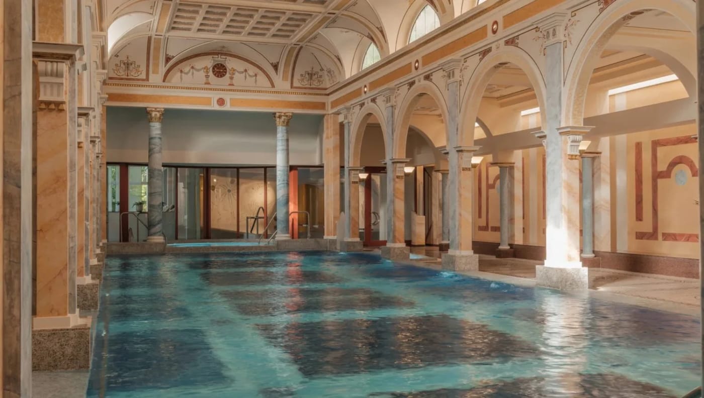 L’Helenabad, bassin historique du Grand Resort Bad Ragaz