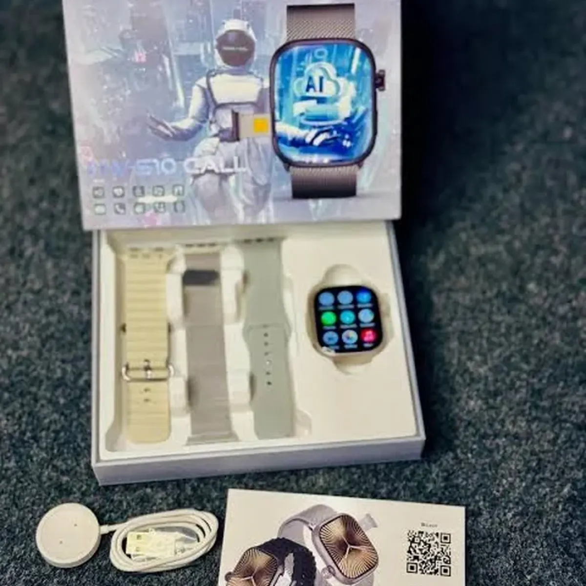 HOWEAR HW-S10 Call Android Smartwatch – SIM, Camera, GPS & Apps