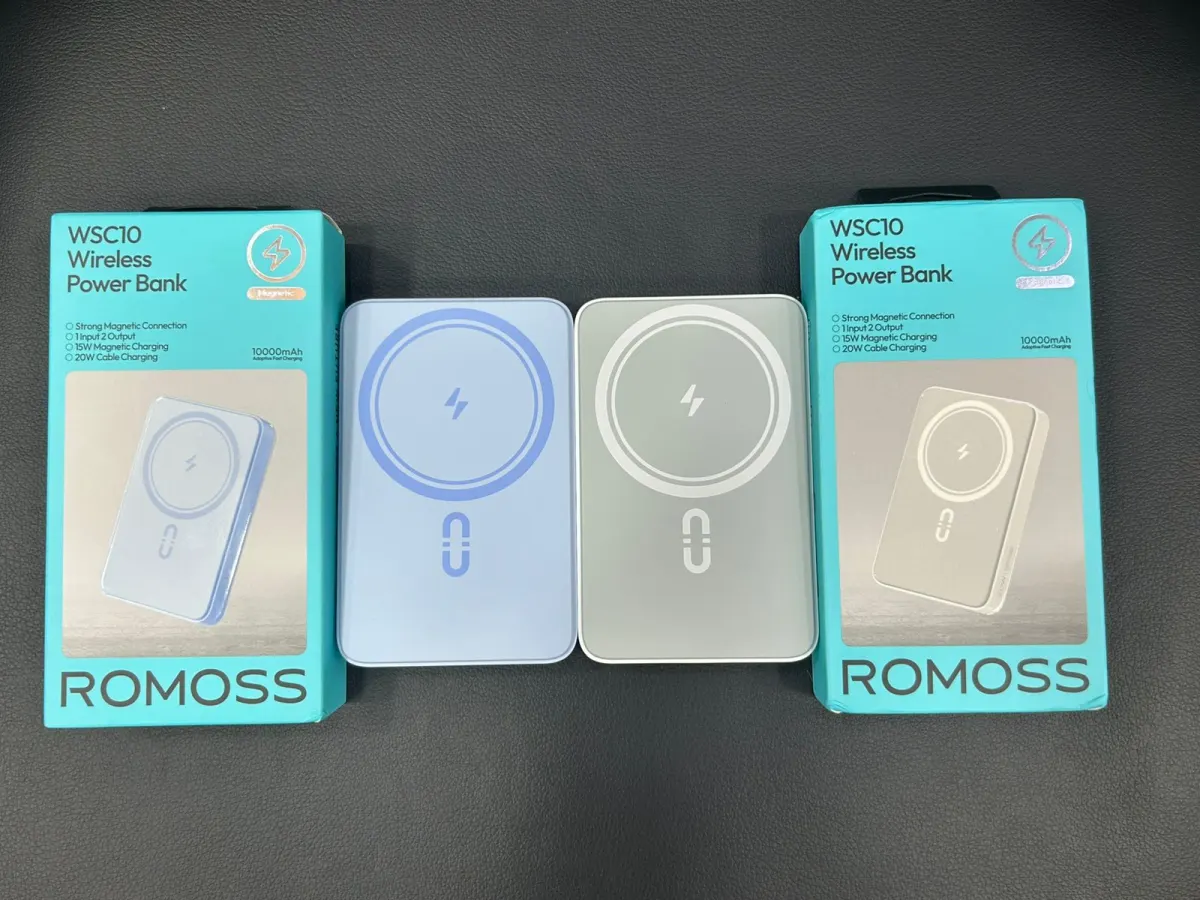 ROMOSS WSC10 Snap-On Magnetic Power Bank – 10000mAh