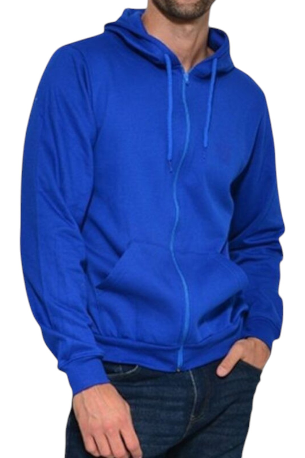 SUDADERA CON CIERRE UNISEX