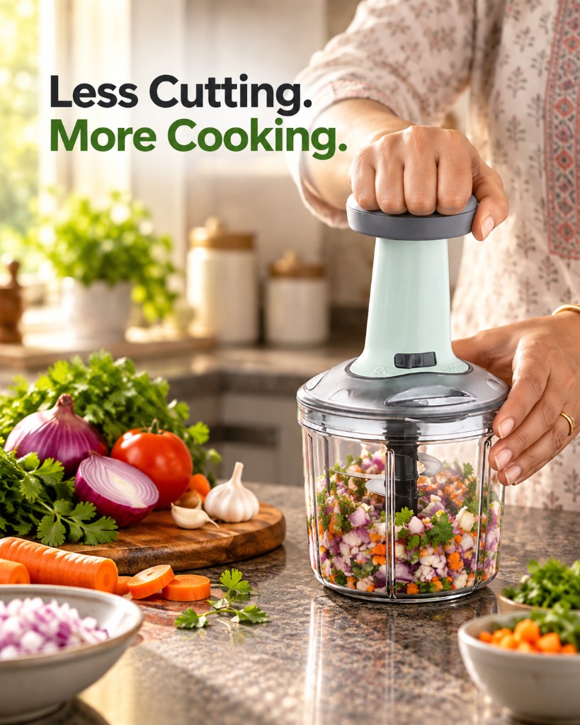 Less cutting, more cooking