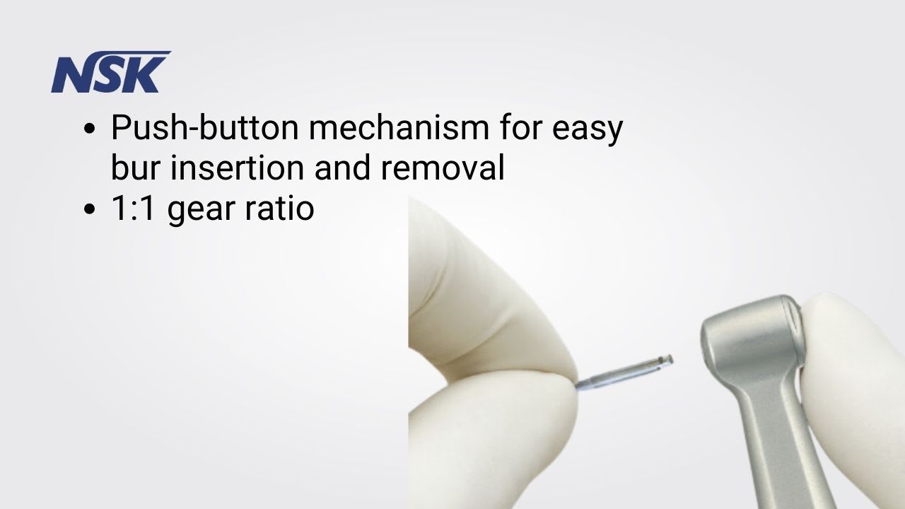 NSK M25- Internal Spray Contrangle Handpiece
