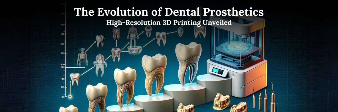 The Evolution of Dental Prosthetics: High-Resolution 3D Printing Unveiled