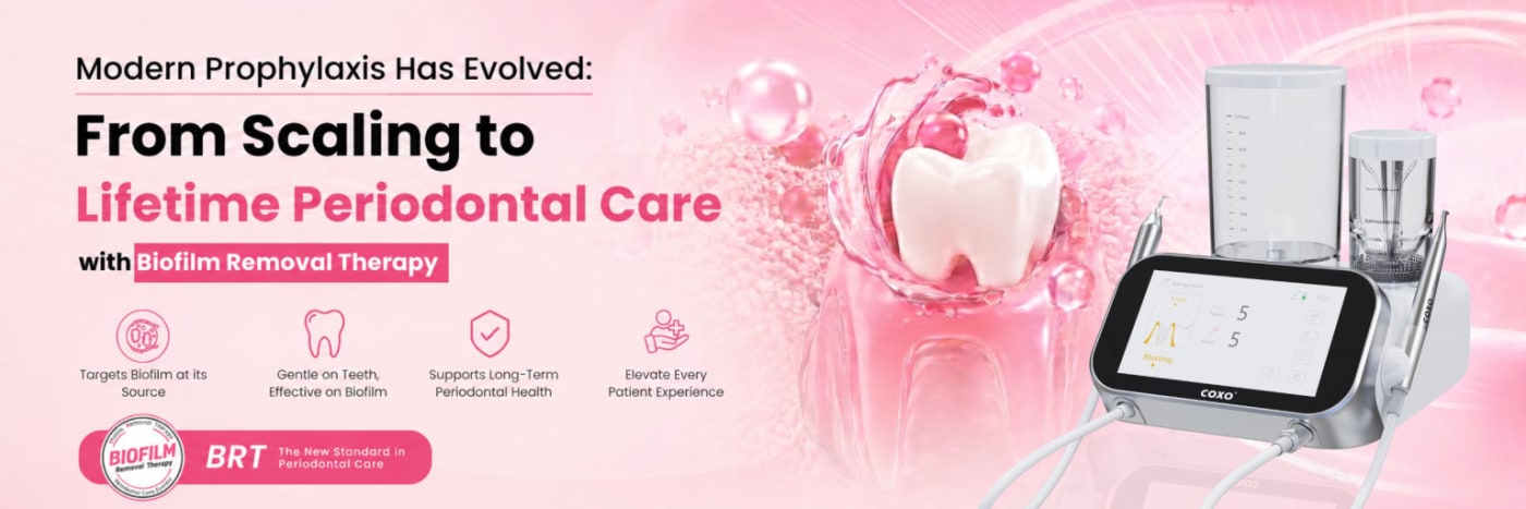 Modern Prophylaxis Has Evolved: From Scaling to Lifetime Periodontal Care with Biofilm Removal Therapy