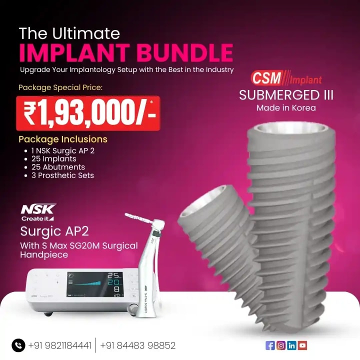 Implant Bundle With Surgic AP2