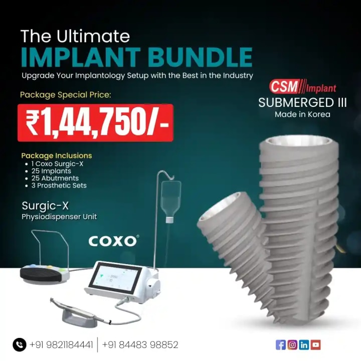 Implant Bundle With Coxo Surgic-X