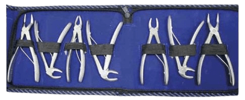 API Paedo Extraction Forceps Kit – Set Of 7 Pcs