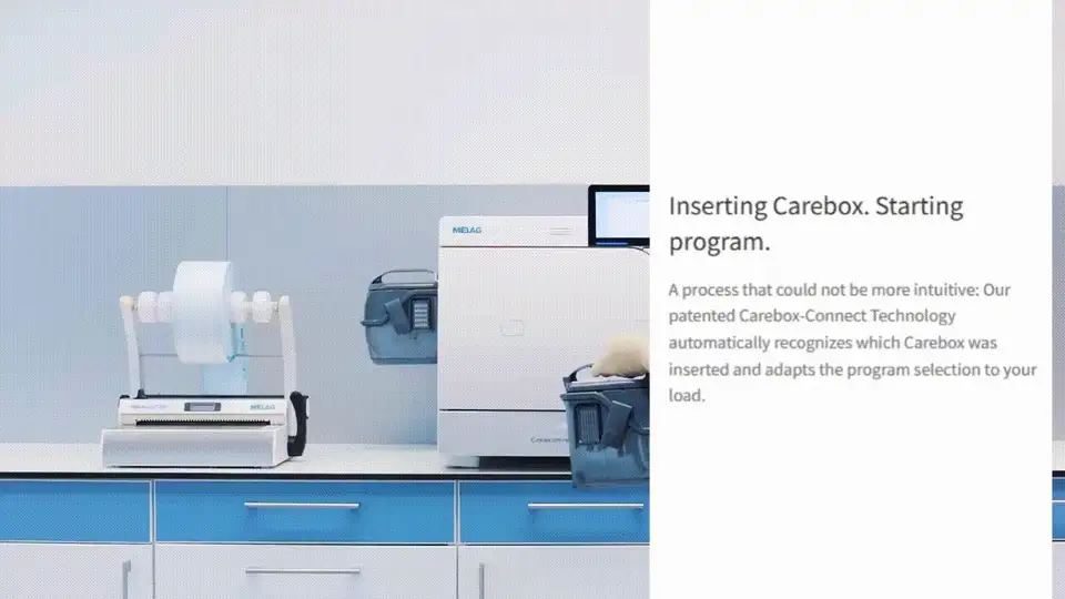 Melag Careclave 618 (4-in-1 Dental Instrument Reprocessing System)
