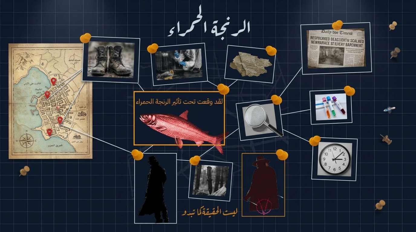 هل قرأت للكاتبة أجاثا كريستي من قبل؟  إذًا لقد تناولت الرنجة الحمراء بالفعل!