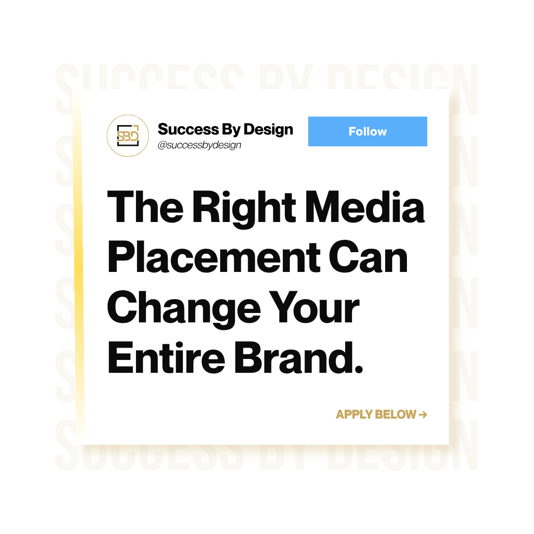 Success by Design