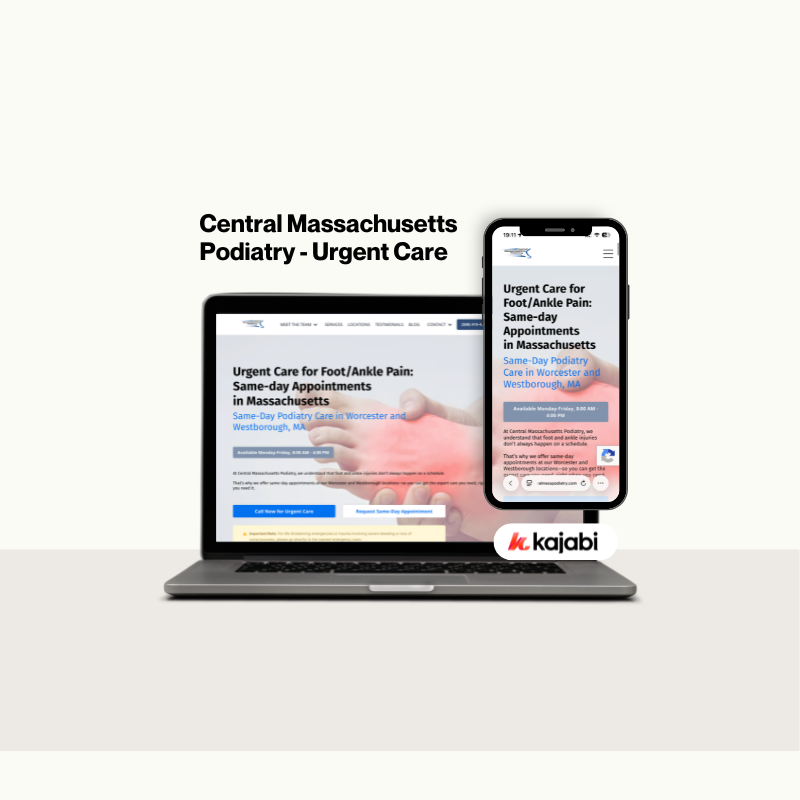 Central Massachusetts Podiatry Project