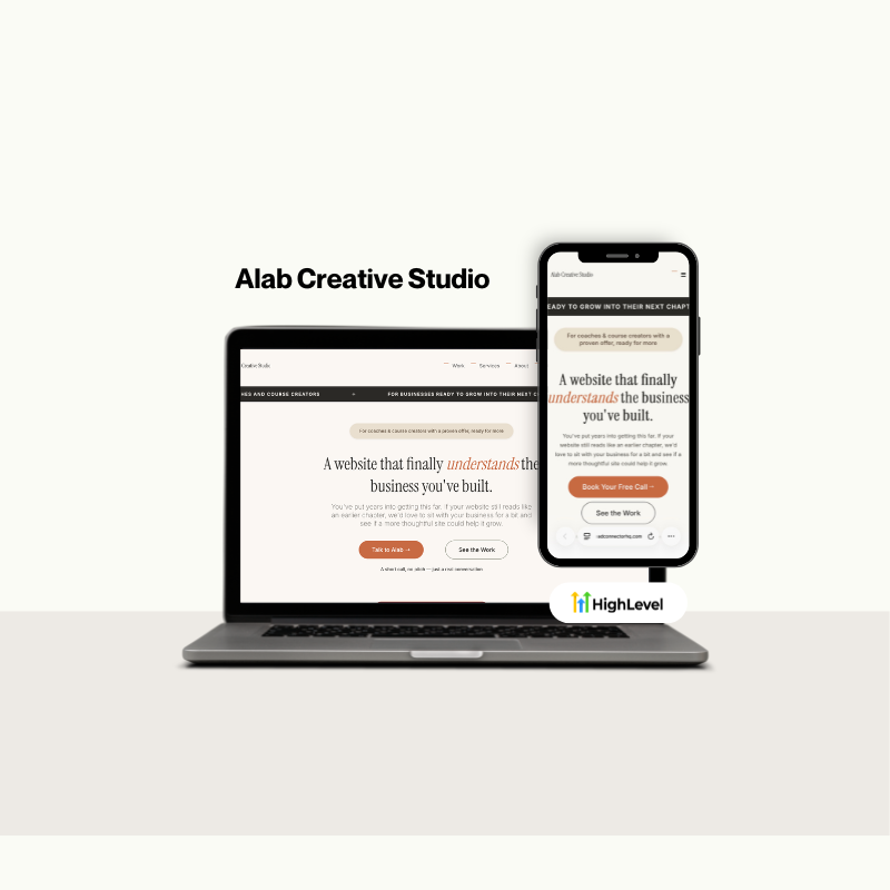 Alab Creative Studio Project