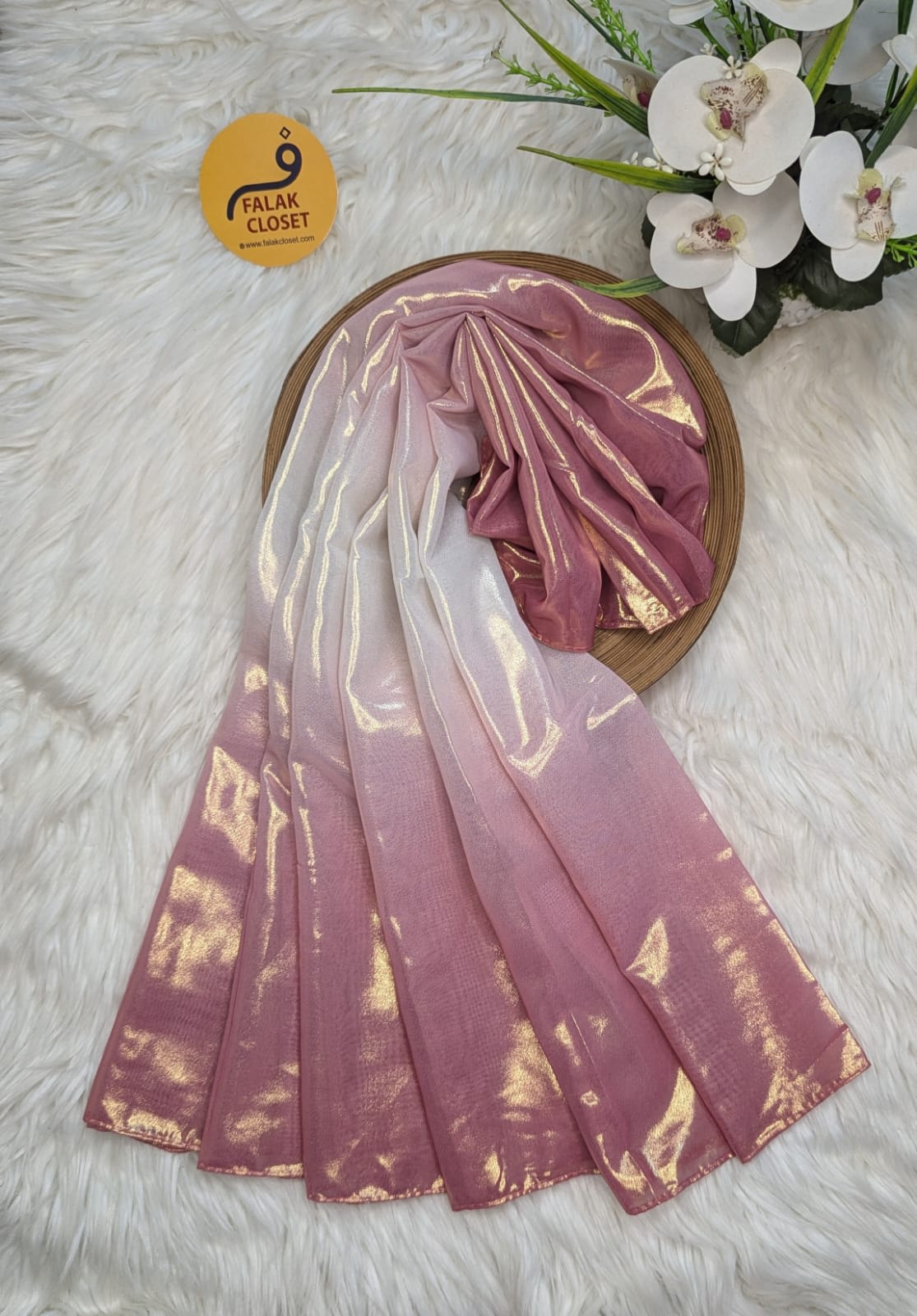 Chiffon Glossy Shed Hijab
