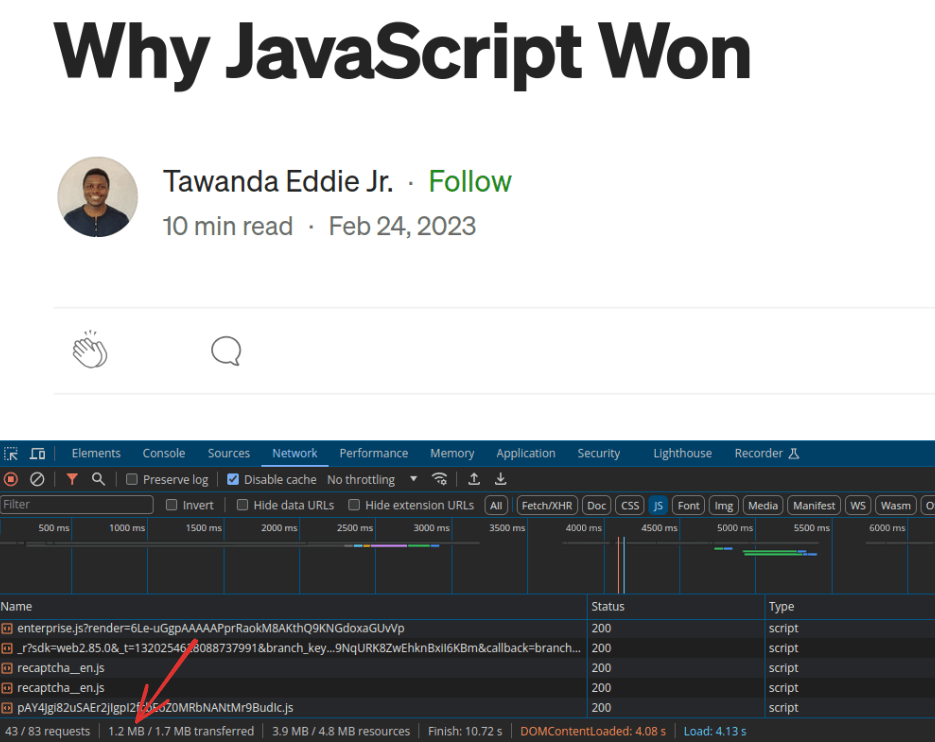 Why JS Won Medium
