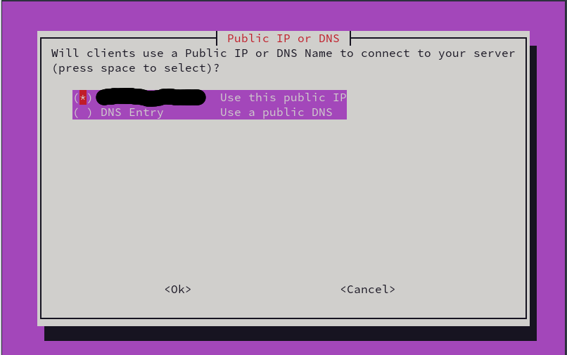 IP address selection here