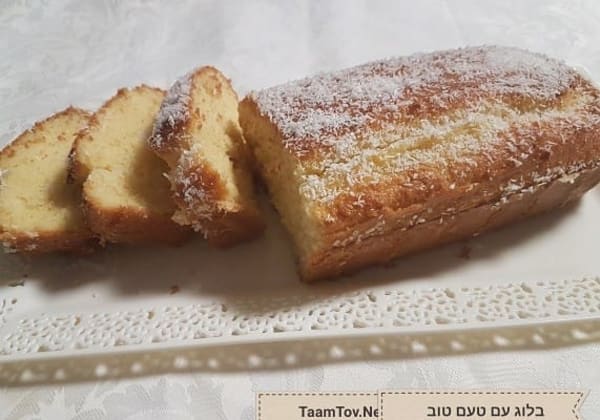 תמונה של מתכון עוגת סולת תפוזים קוקוס