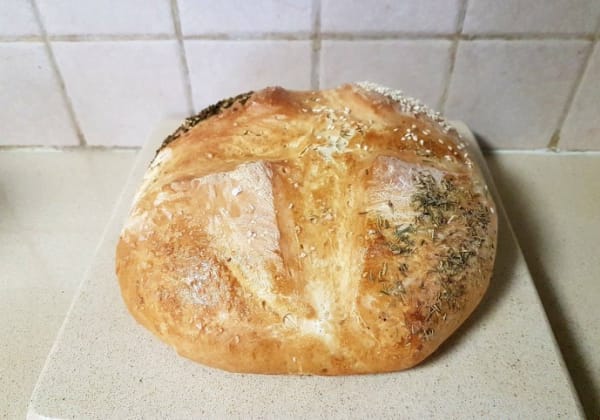 תמונה של מתכון לחם כפרי ביתי מעולה