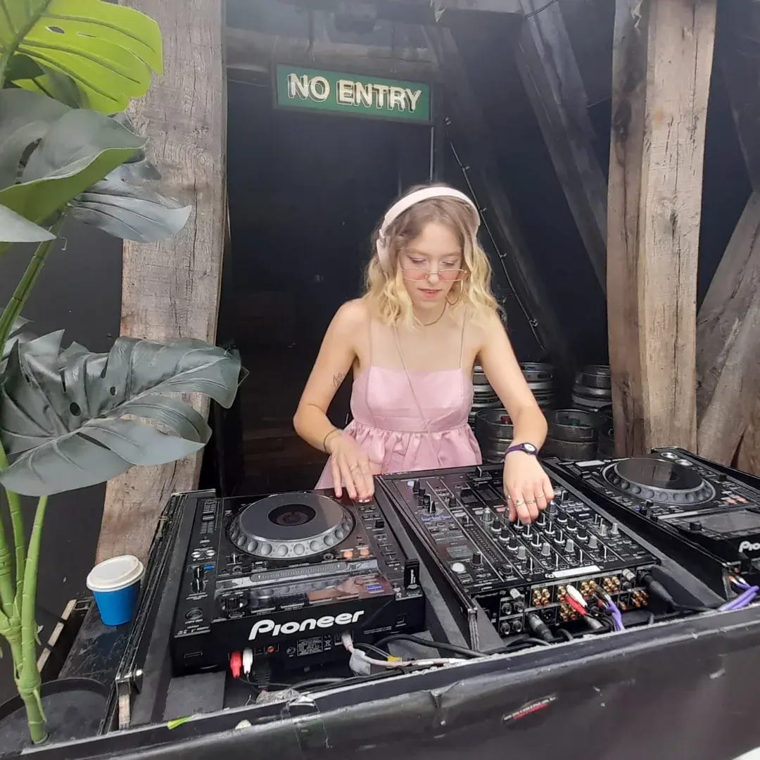 Performing at Pride Drag Bingo event at The Full Moon and Attic Bar, Bristol