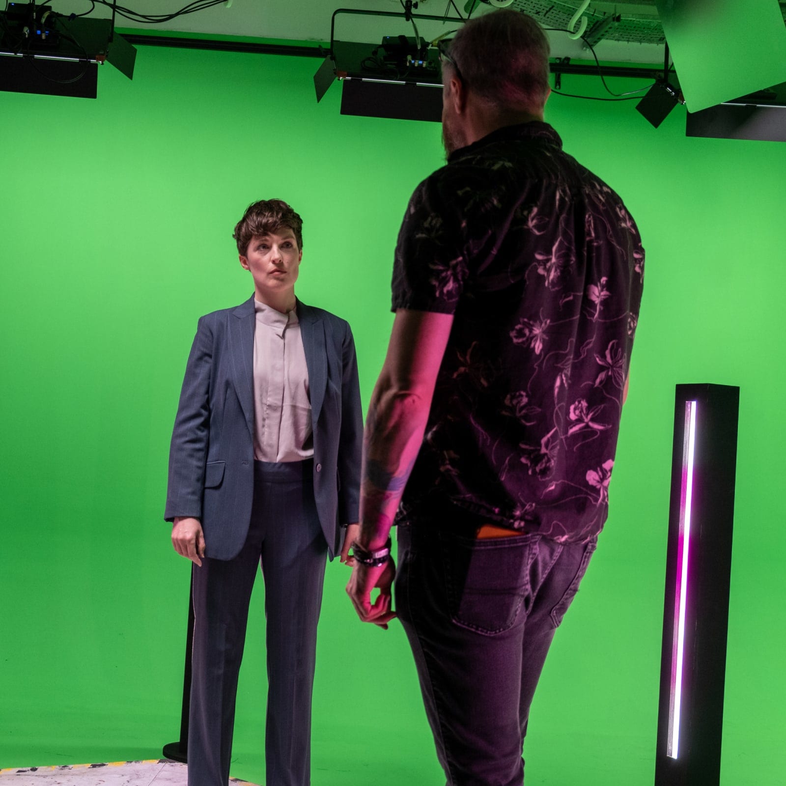 Interrorgation BTS - Sarah Bennington - Photo by Shelby Alexander