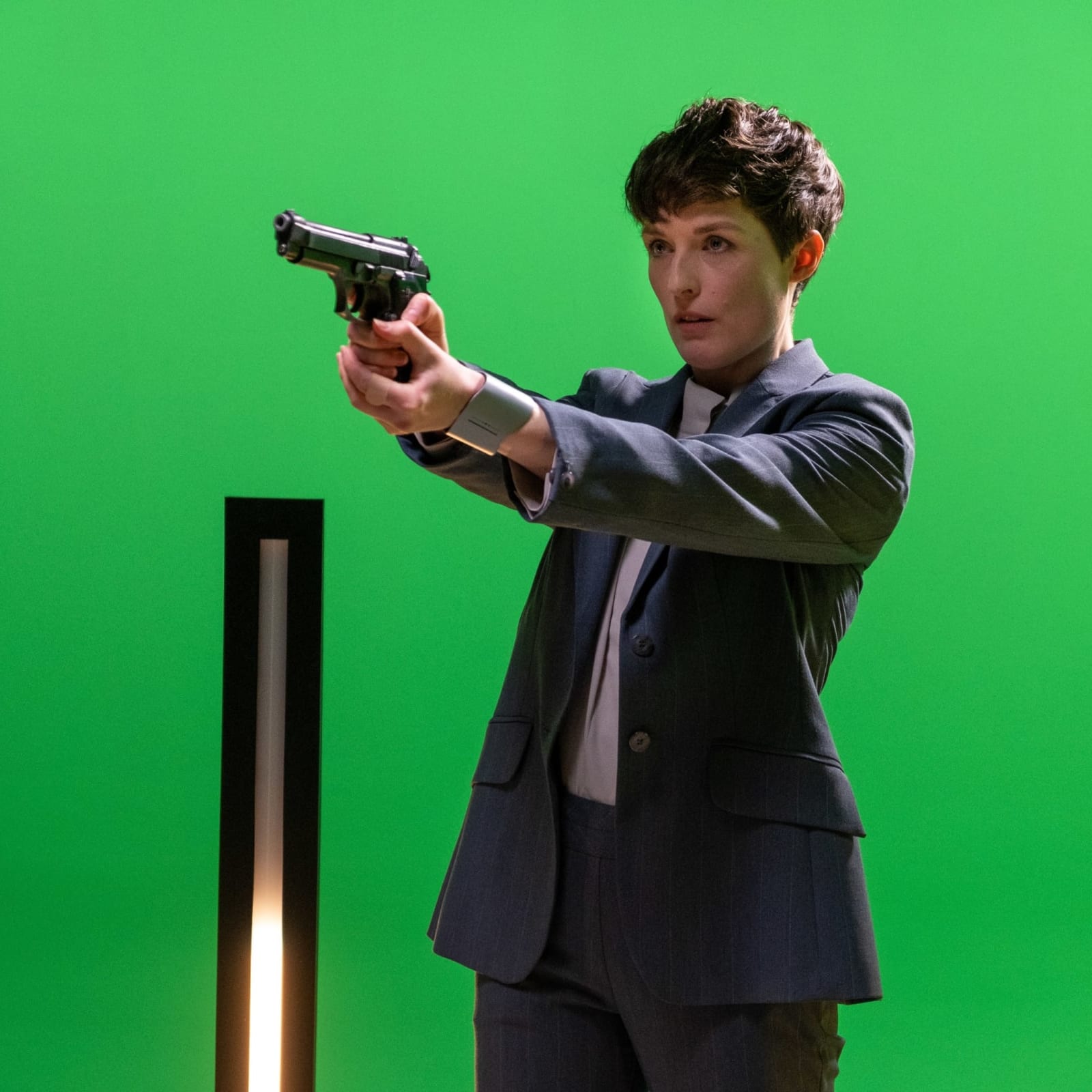 Interrorgation BTS - Sarah Bennington - Photo by Shelby Alexander