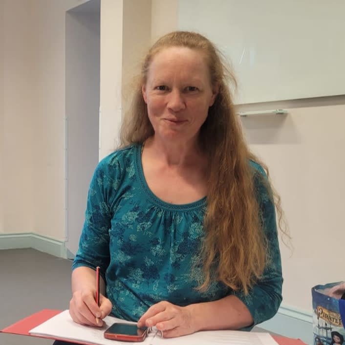 Penny Clegg in Rehearsal
