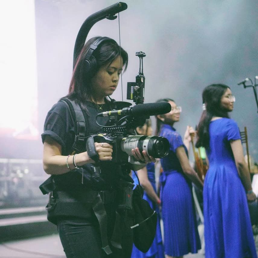 Camera Operator for a concert in Wembley Arena