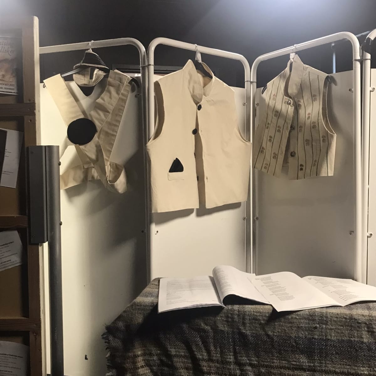 Regency inspired waistcoats (designed by me)