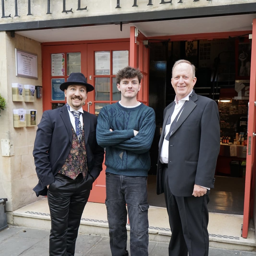 Rufus Black as 'Alfred', Dylan Burrows, Thomas Roberts as 'Heckler'