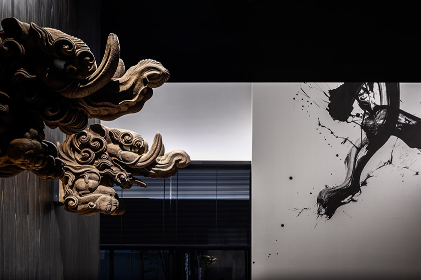 三井ガーデンホテル京都河原町浄教寺ロビーアート①