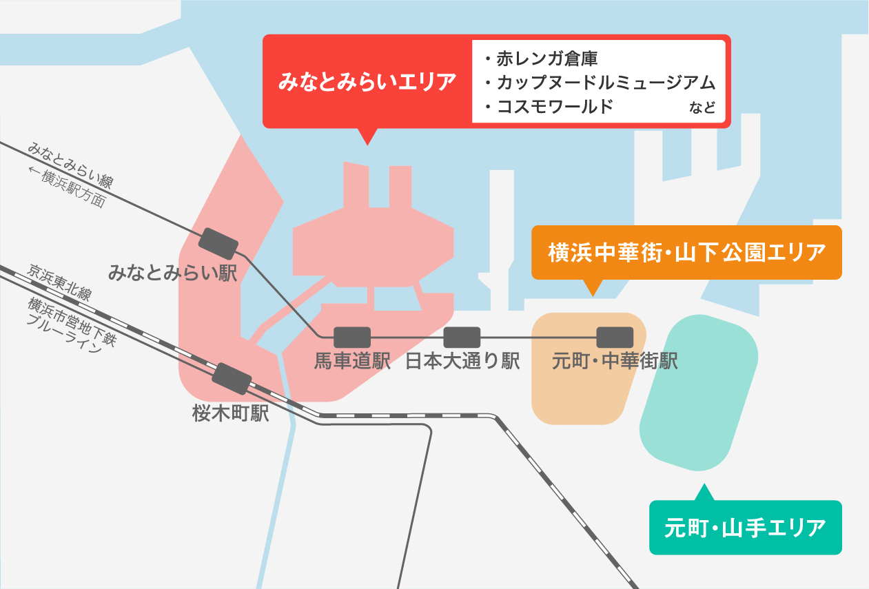 みなとみらいMAP