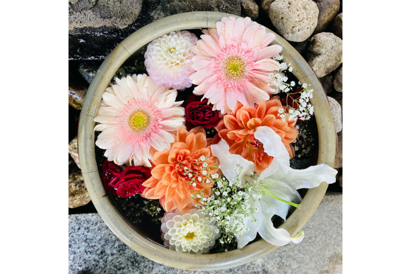 花手水鉢