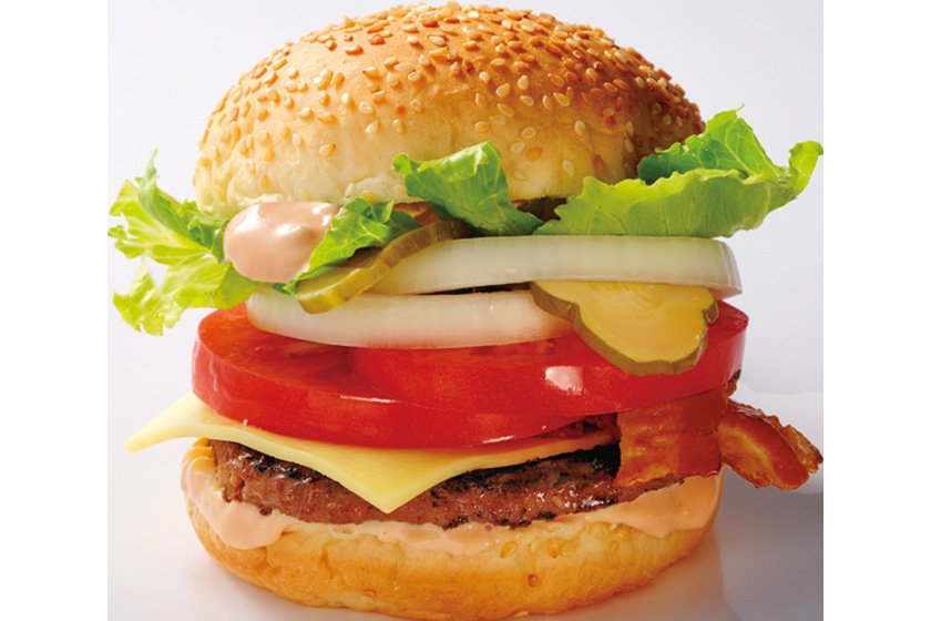 エイアンドダブリュ　ハンバーガー