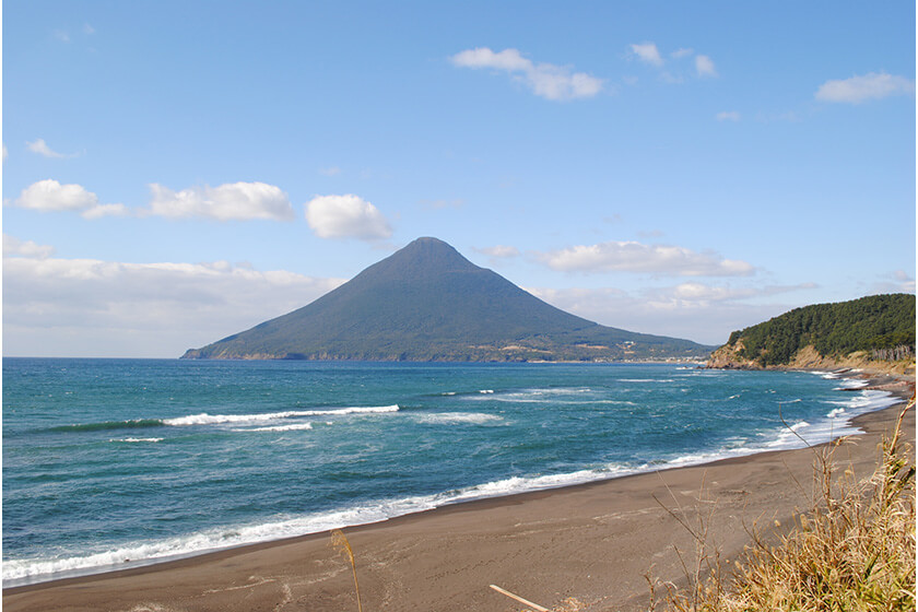 開聞岳の画像