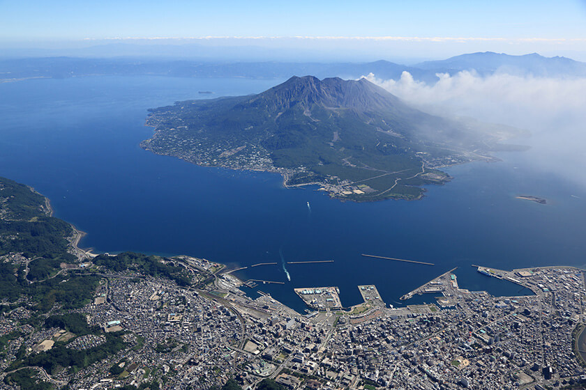 桜島の画像