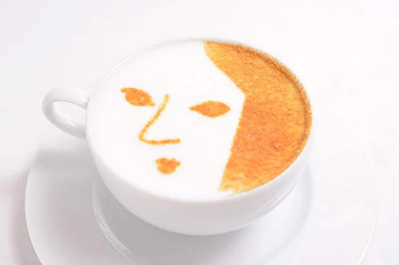よーじや特製キャラメルカプチーノ