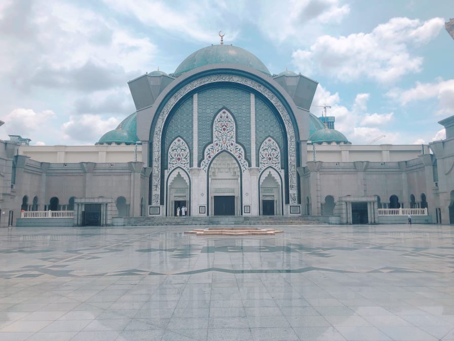 モスク　mosque　マレーシア　Malaysia　額縁 モスク mosque マレーシア Malaysia 額縁 - メルカリ