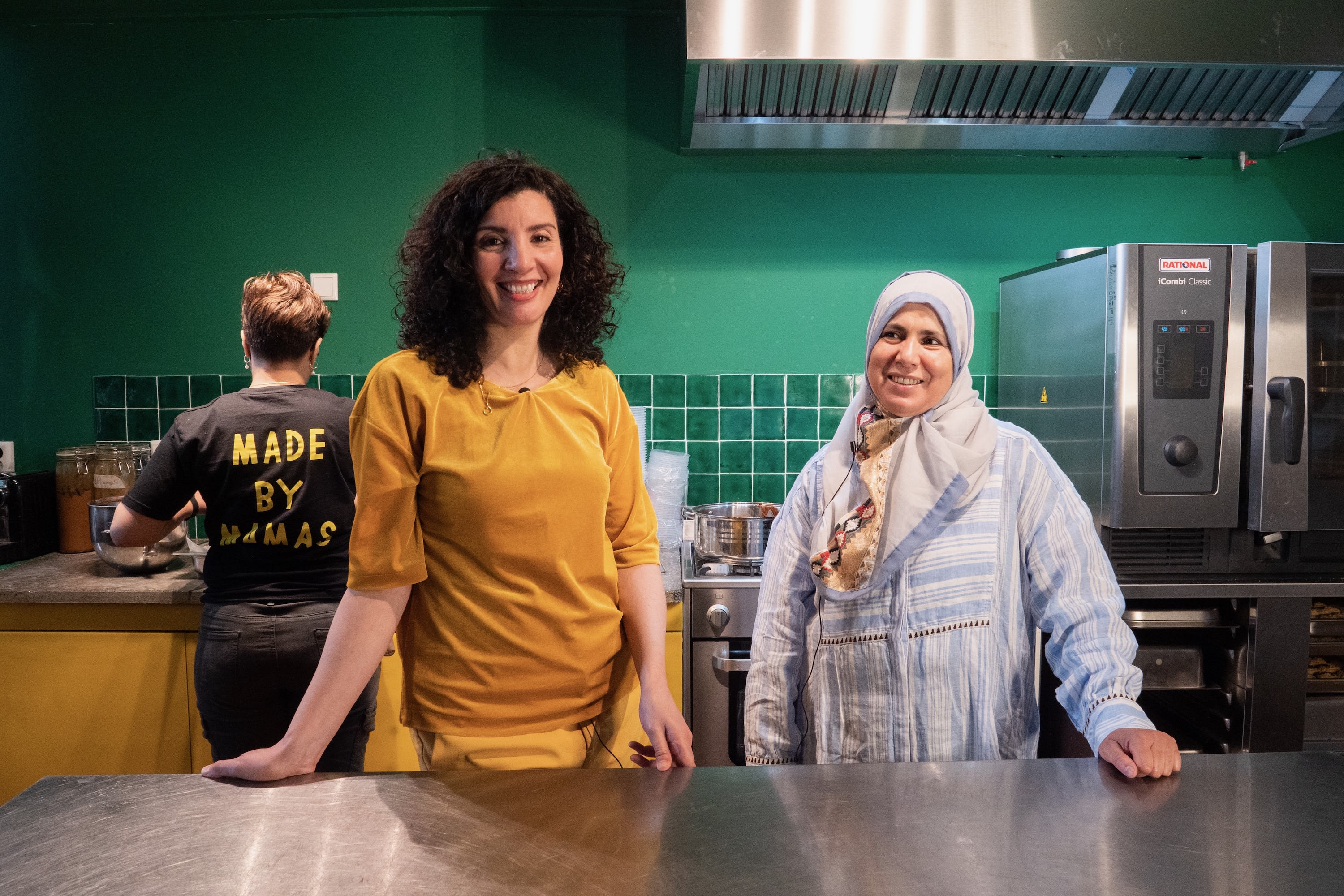 The women behind the Moroccan social enterprise, the Couscous bar in Amsterdam