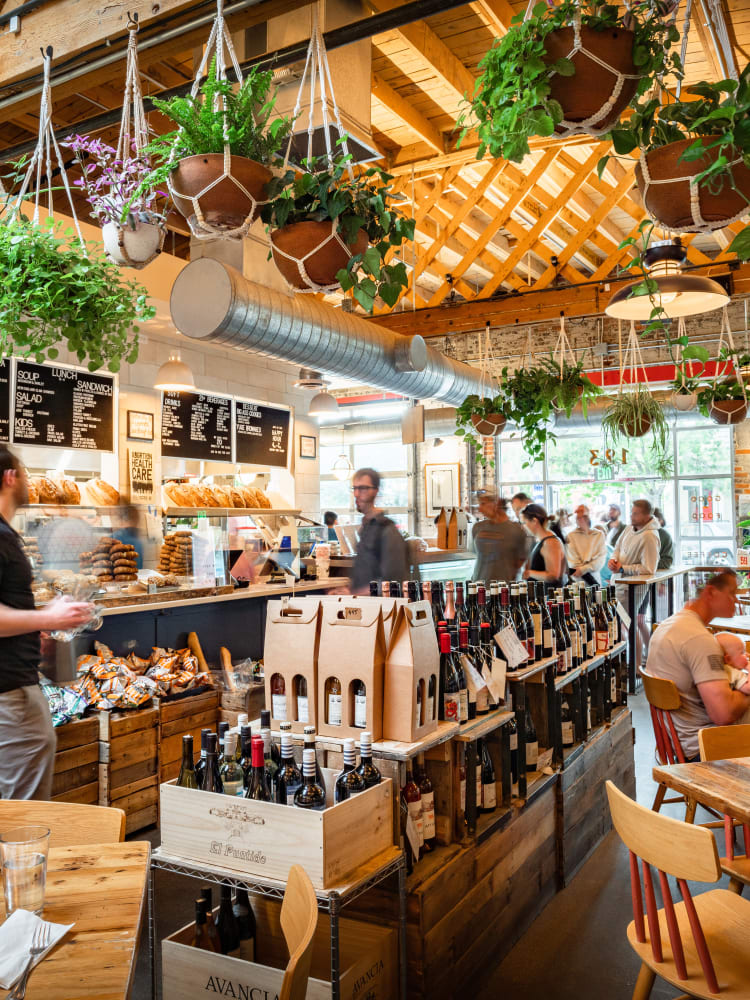 interior wine wall 