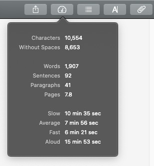 Script estimates