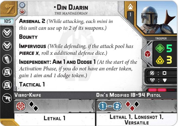 Tabletop Admiral Star Wars Legion and Shatterpoint Army Builder