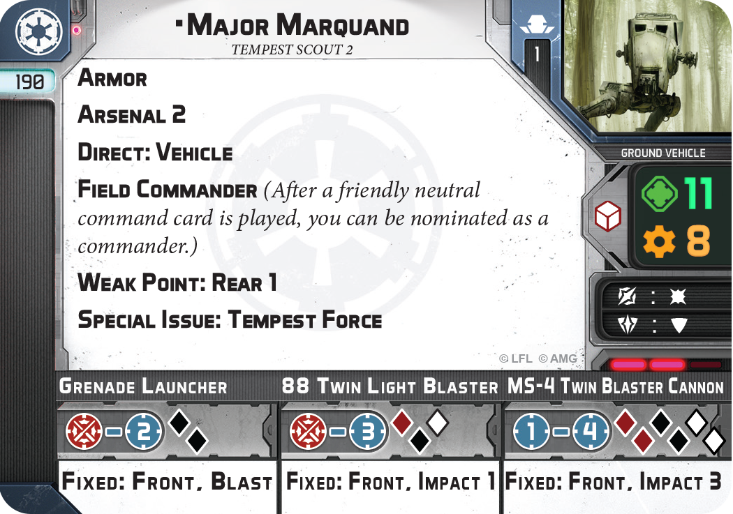 Tabletop Admiral Star Wars Legion and Shatterpoint Army Builder