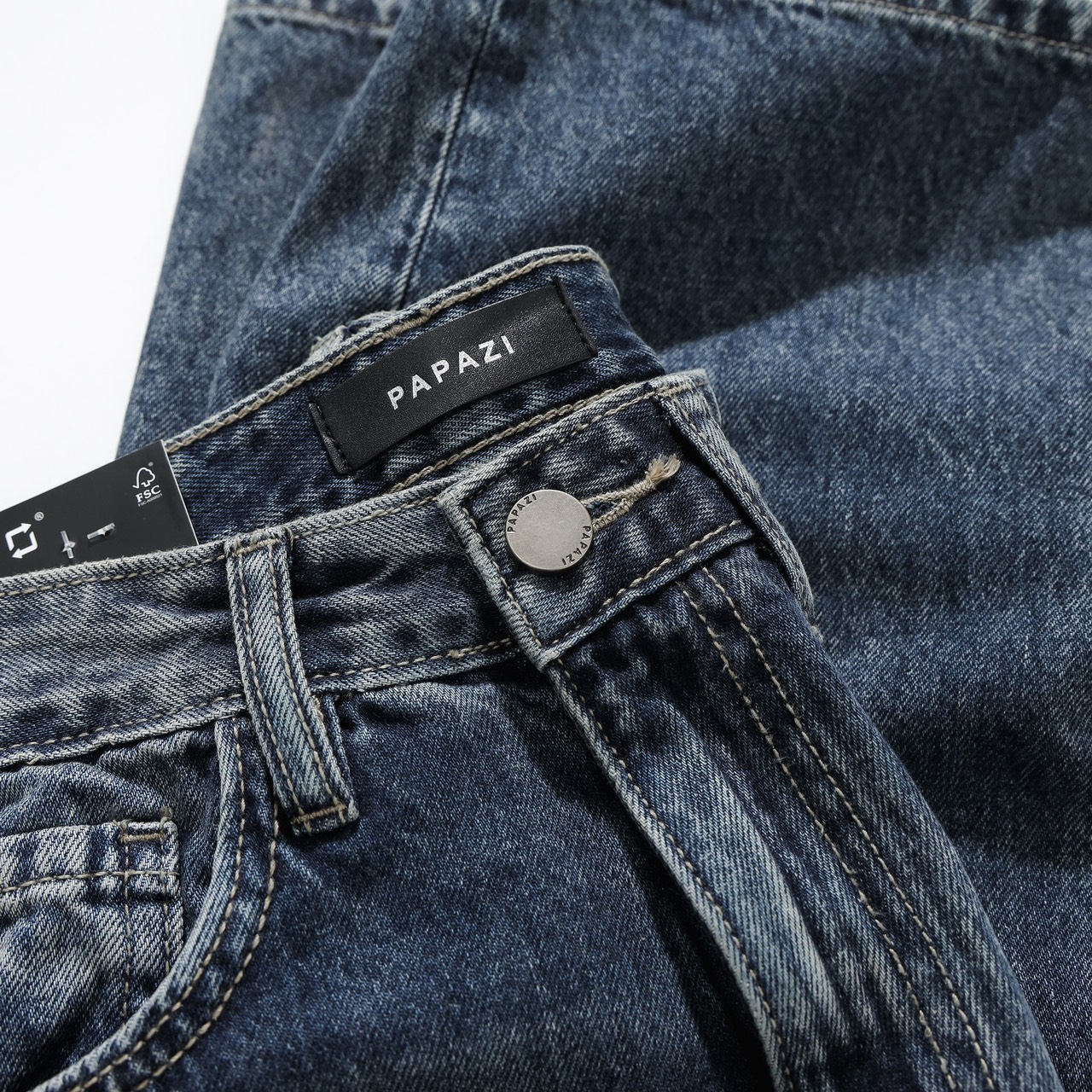 Quần ống rộng Xanh Dài GZ6609