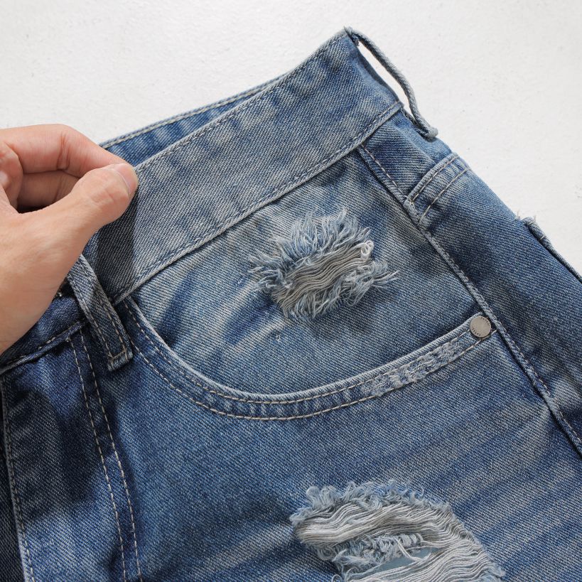 Quần jean lửng trên gối PAPAZI R4430